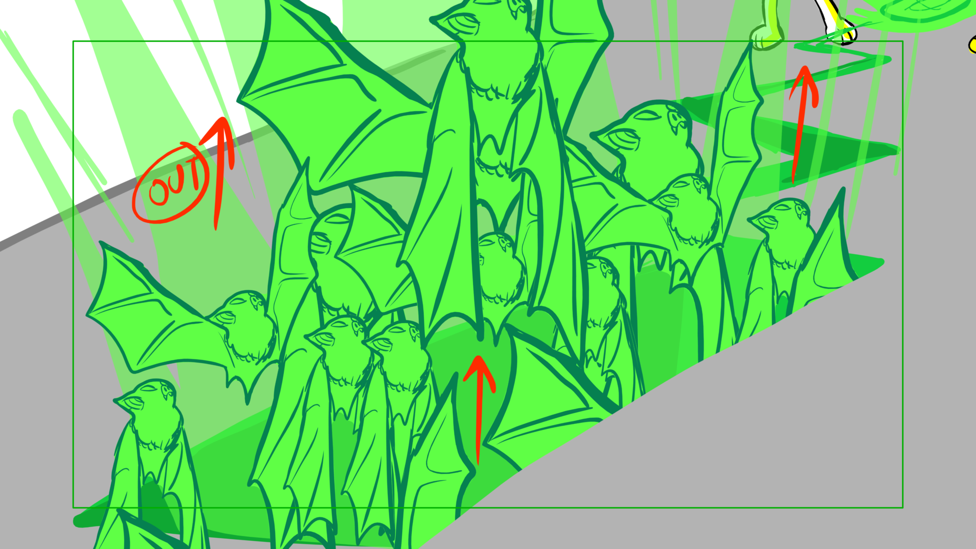 Venom Wars — Escena 25, panel 6, storyboard by Melissa Ballesteros